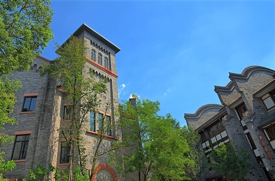 老郵電局仿古建筑