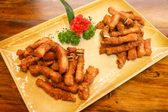 炸排骨