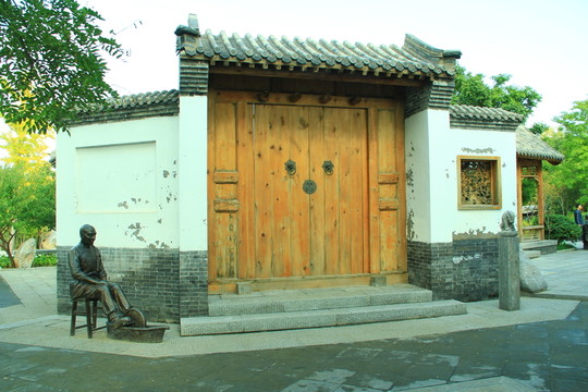 古建筑木門