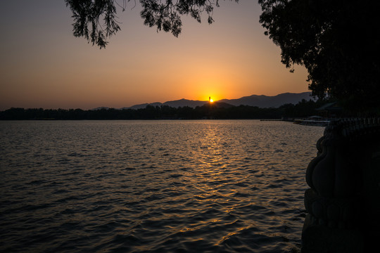 夕陽