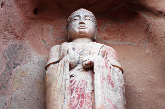 如來(lái)佛祖的雕塑