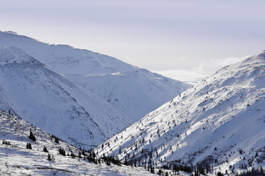 雪山地形