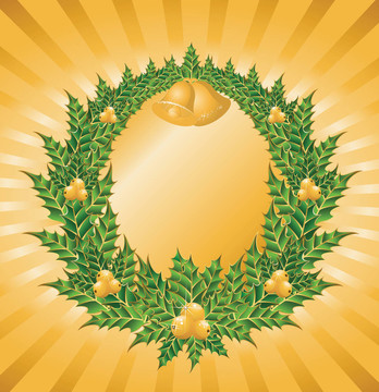 帶著金鈴鐺的花環(huán)