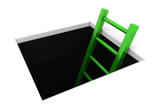 爬出洞- Shiny Green Ladder