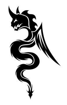 龍；部落紋身