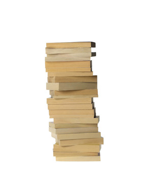 堆書