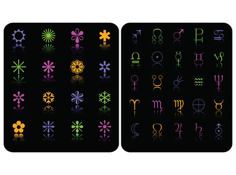 彩色符號(hào)集