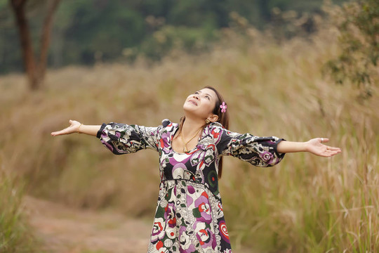 女人在性