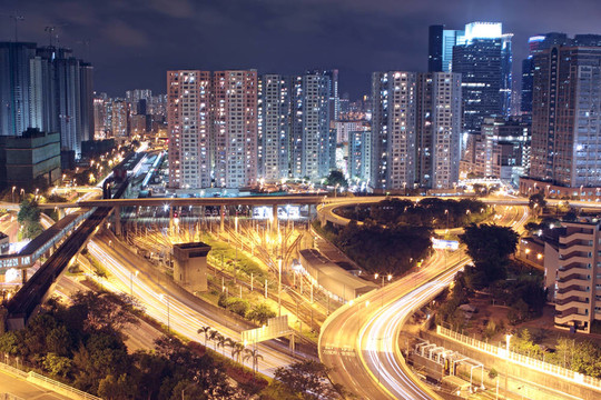 香港的夜晚
