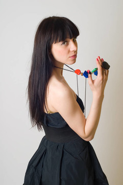 女孩與珠