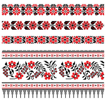 烏克蘭刺繡裝飾