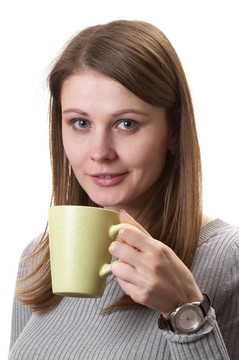 女人與杯