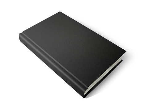 皮革封面的書
