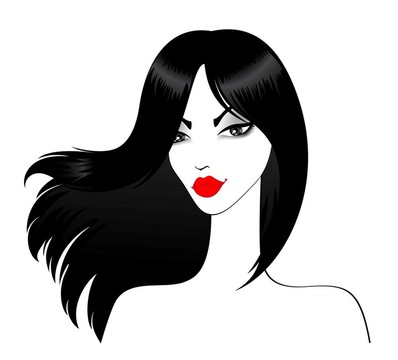 在復(fù)古風(fēng)格的女孩美麗的銷(xiāo)