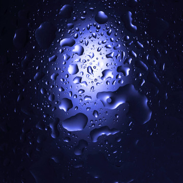 藍(lán)色水滴背景
