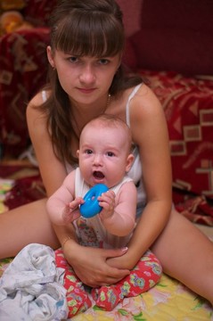 母親和嬰兒