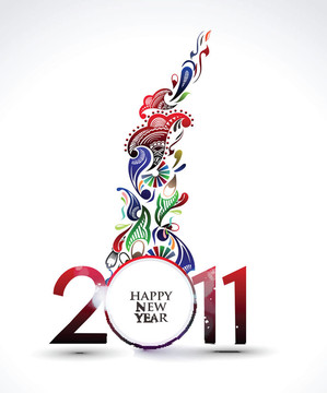 新年2011背景