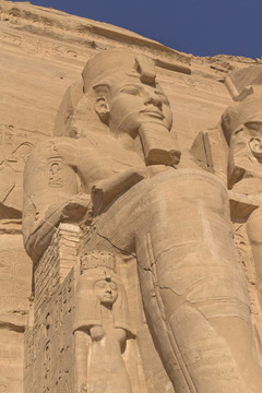 雕塑King Ramses II