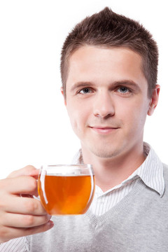 一杯茶的人