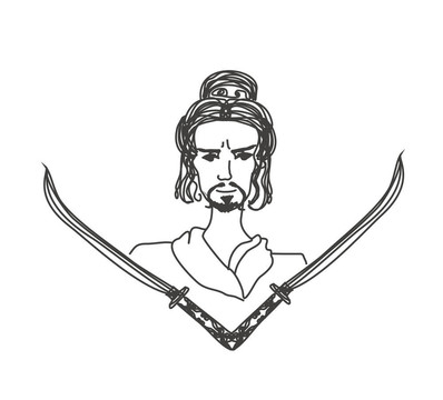 武士的劍