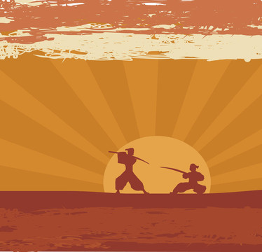 武士舊紙