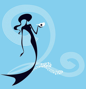 美人魚和珍珠