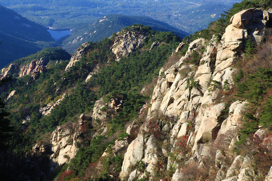 山東臨沂龜蒙蒙山景區(qū)風光