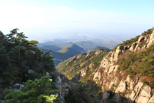 山東臨沂龜蒙蒙山景區(qū)風光