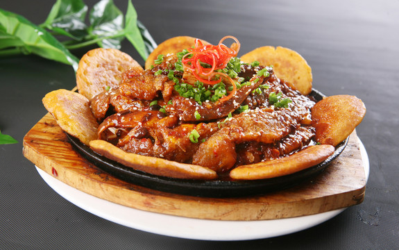 小黃魚貼餅子
