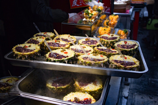 沿街美食