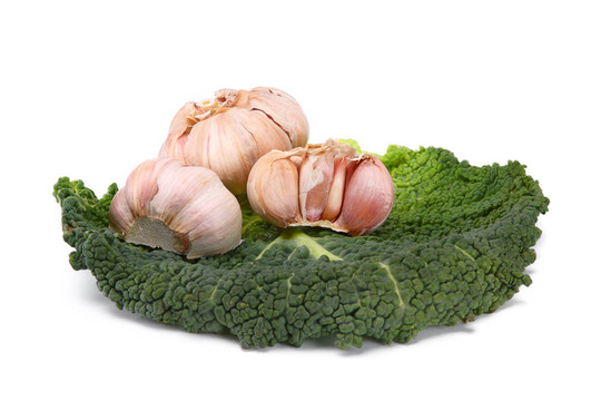大蒜白菜片