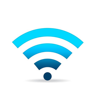 綠色的WiFi標(biāo)志