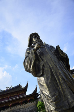 馬可波羅塑像