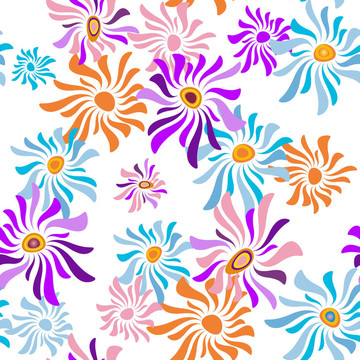 花白色無縫圖案
