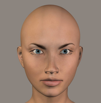 女性人物肖像