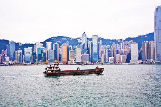 香港貨運(yùn)shipy生銹對高層及超高層建筑的海洋維港景觀