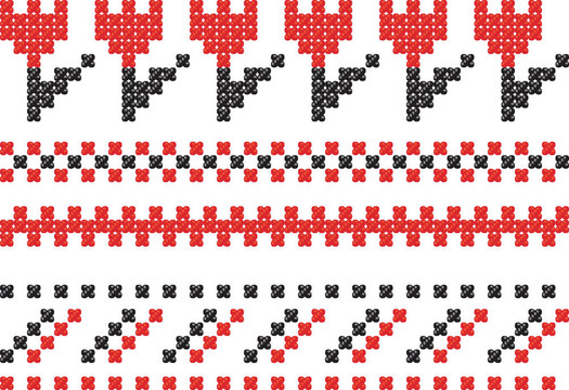 斯拉夫刺繡。