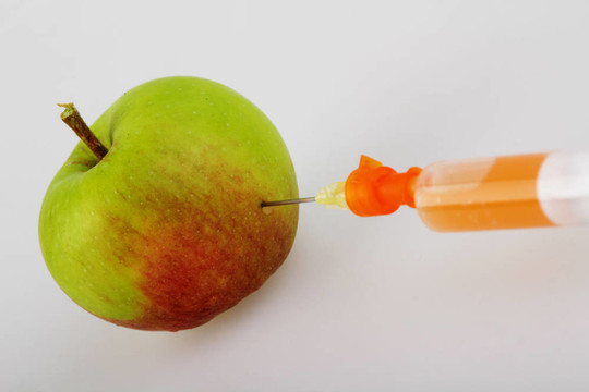 蘋(píng)果的注射器