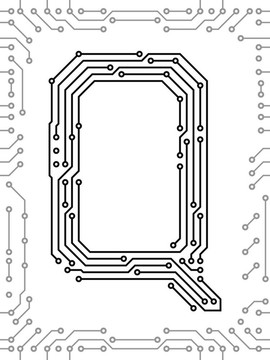 印刷電路板的字母表