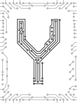 印刷電路板的字母表