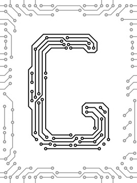 印刷電路板的字母表