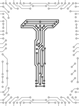 印刷電路板的字母表