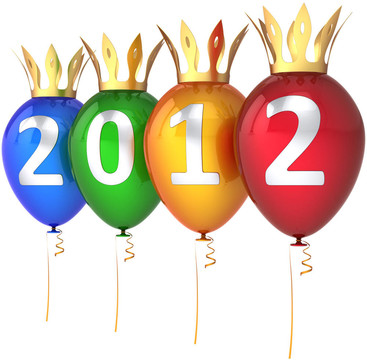 2012新年快樂氣球皇家