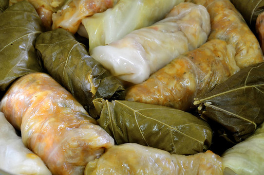 用肉和米飯卷心菜；羅馬尼亞傳統(tǒng)美食