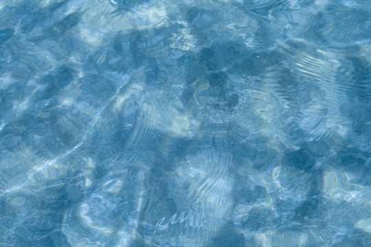 太陽在海水中的背景反射
