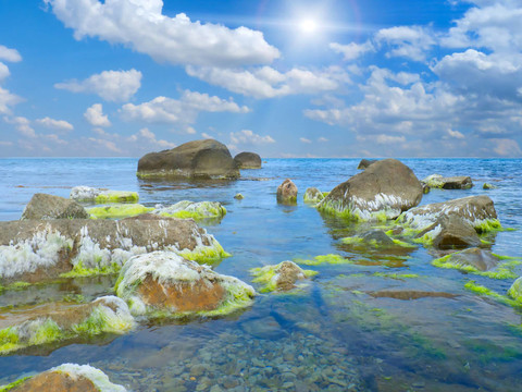 石頭成海
