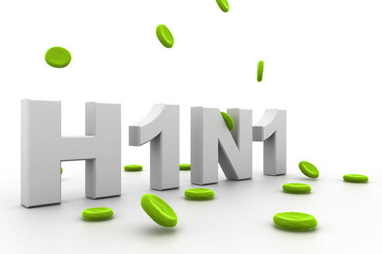 （H1N1）-高度渲染3D圖像