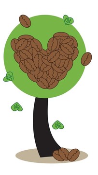 木材與咖啡