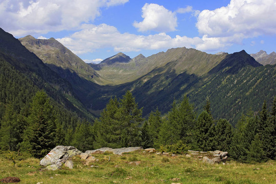 高山景觀；薩爾茨堡山；Radstaetter Tauern；Lungau；薩爾茨堡；奧地利