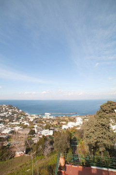 卡普里島。